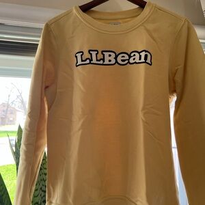 L.L. Bean Yellow Sweatshirt